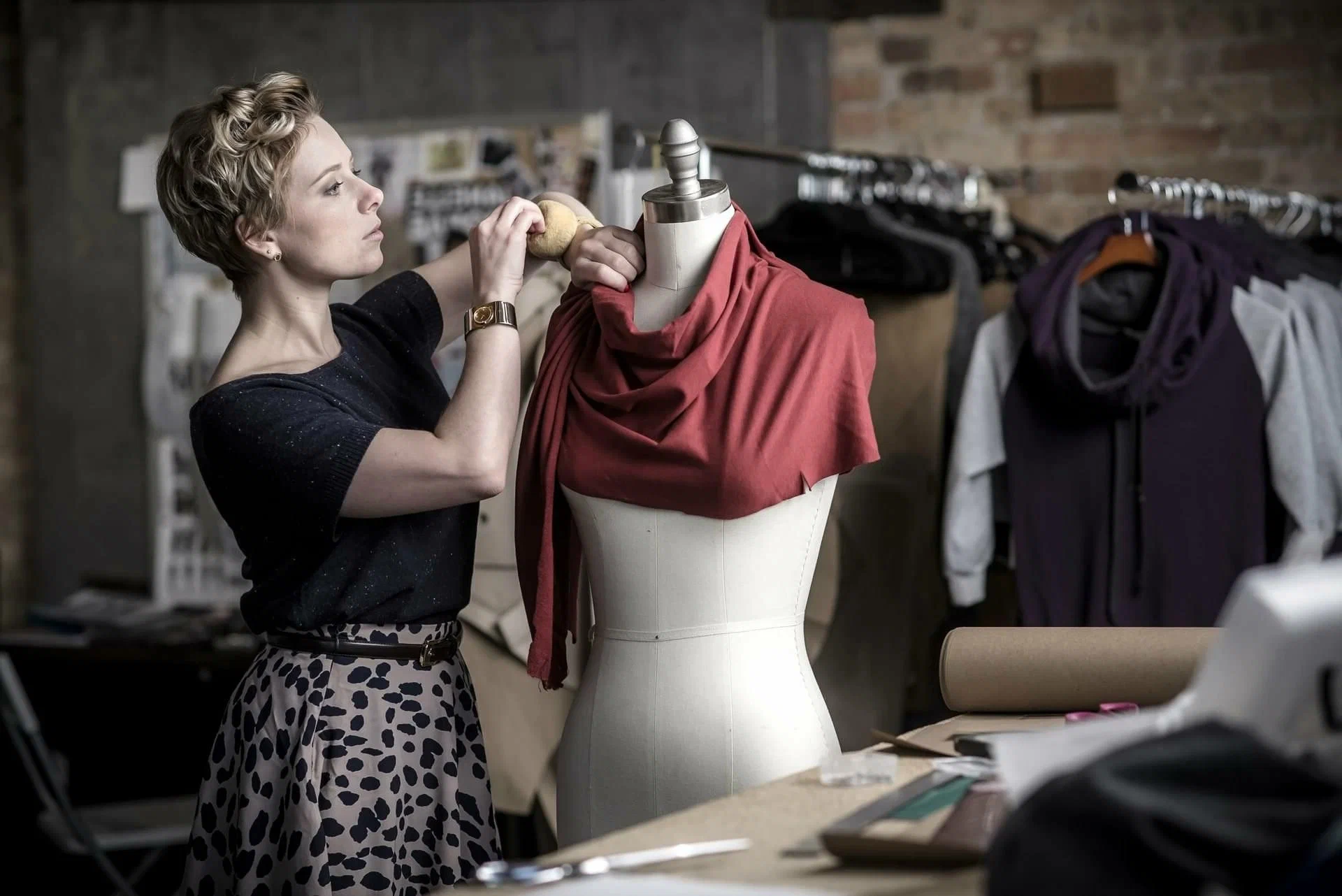 Luxury fashion private label apparel manufacturing – custom sustainable clothing production