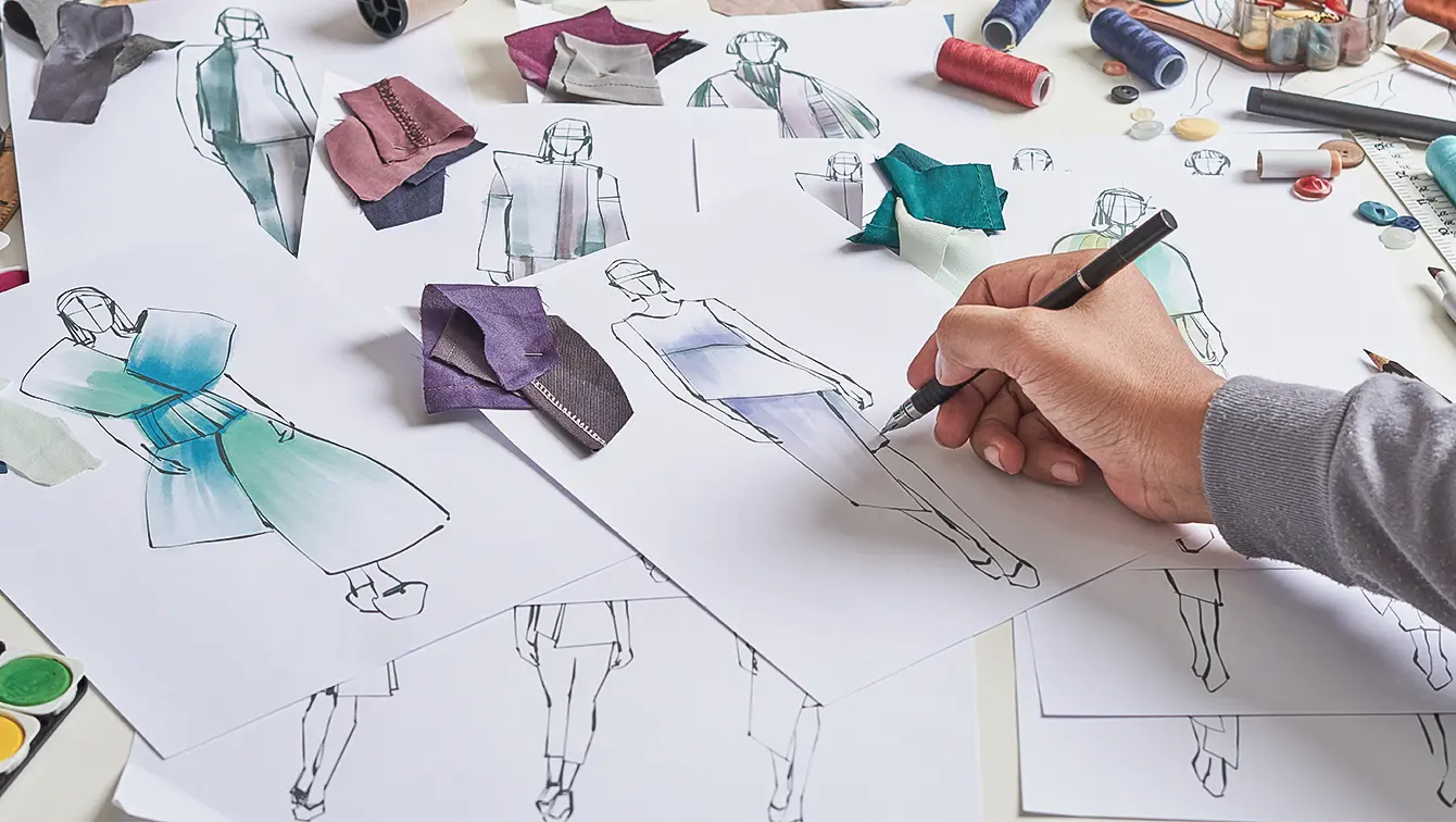 Product design and prototyping – creating custom manufacturing solutions with premium materials and detailed sketches.
